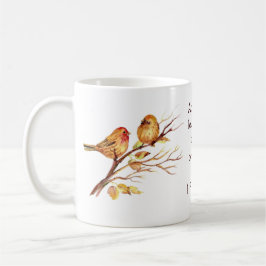 Caneca De Café 1 Peter 4:8 Ame-Se Profundamente Com Aves Escritur