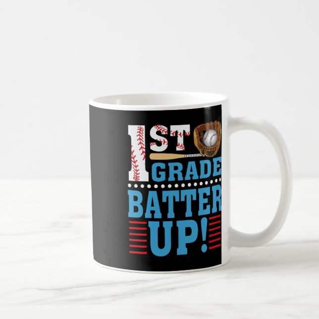 Caneca De Café 1rua De Volta À Escola 1rua De Bateria Para Cima D (Direita)