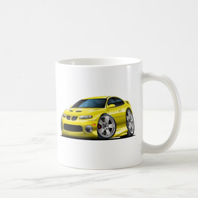 Caneca De Café 2004-06 carro amarelo de GTO (Direita)