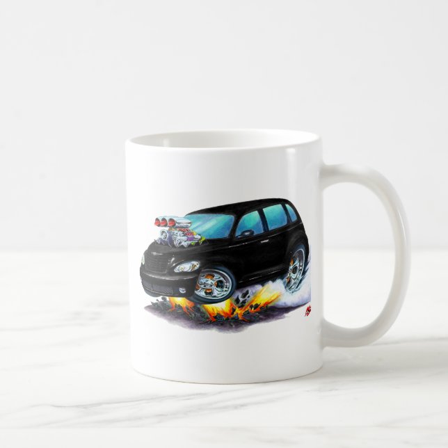 Caneca De Café 2008-10 carro do preto do cruzador da pinta (Direita)