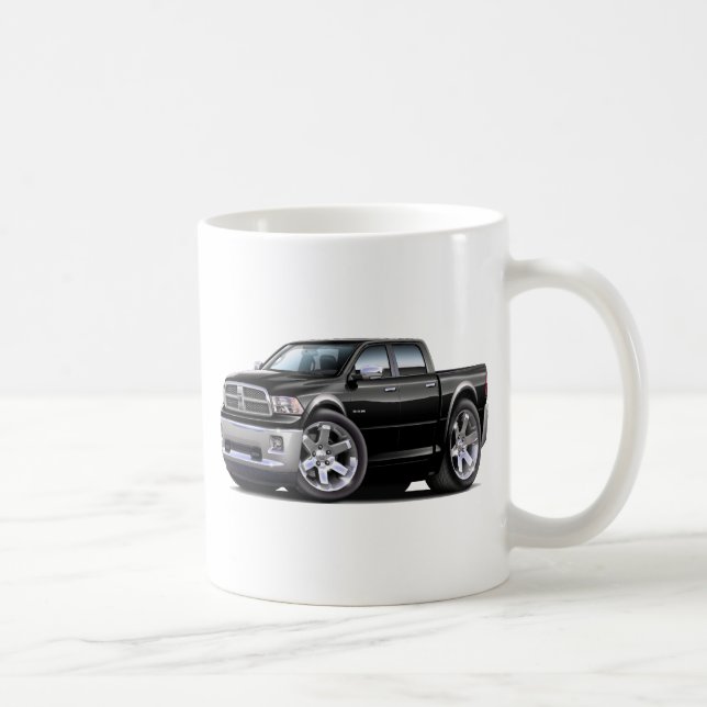 Caneca De Café 2010-12 caminhão preto duplo da ram (Direita)