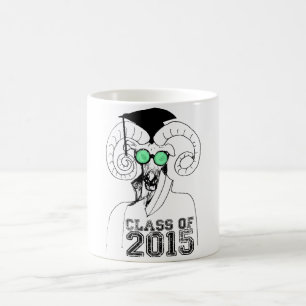 Caneca De Café 2015 Ano do Ovinos - Classe do Formando de 2015 -