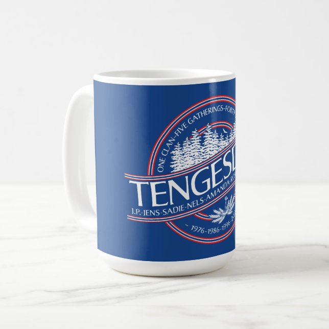 Caneca De Café 2016 Tengesdal Reunion Mug (Frente Esquerda)