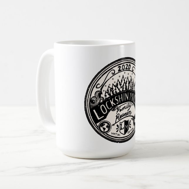 Caneca De Café 2020 Lockshin-Micay Reunion Mug (Frente Esquerda)