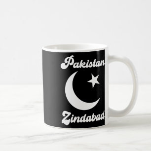 Caneca De Café 2023 Pakistan Zindabyd Dil Pakistani Heart Flag Pr