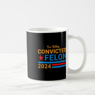 Caneca De Café 2024 condenado Felon14