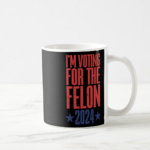 Caneca De Café 2024 condenado Felon9