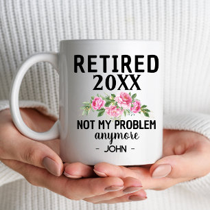 Caneca De Café 2024 das mulheres reformadas não é o meu problema