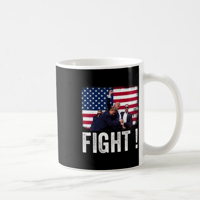 Caneca De Café 2024: Luta Contra As Mulheres Votam Trump 2024 (Direita)