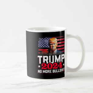 Caneca De Café 2024 No More Bull America Flag