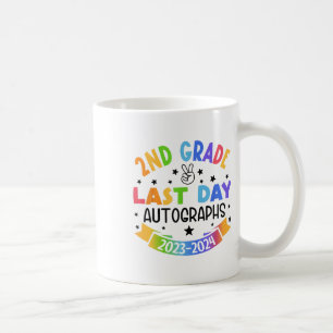 Caneca De Café 2024 Último Dia De Graduação Do segundo De Autogra