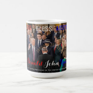 Caneca De Café 2025 Donald Trump fazendo seu juramento