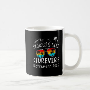 Caneca De Café 2025 escolas engraçadas fora da vida de praia apos