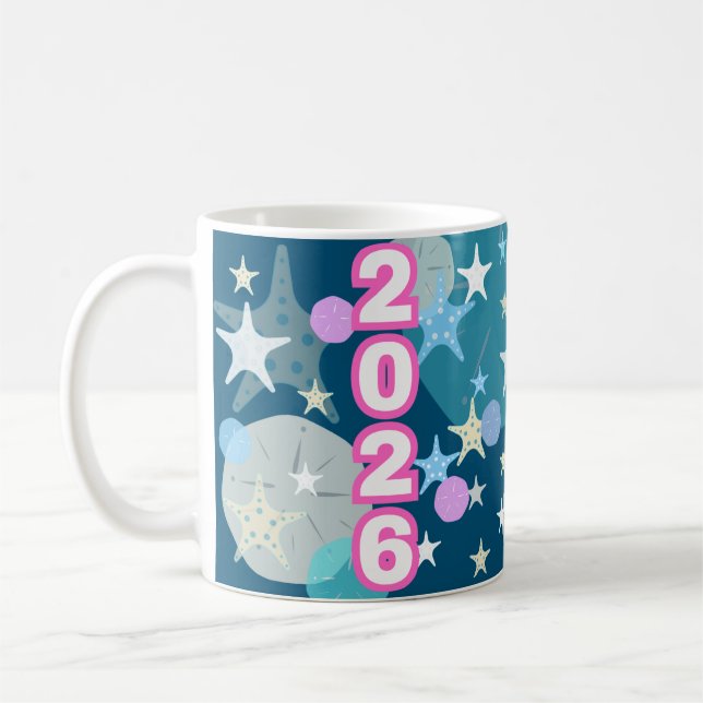 Caneca De Café 2026 Coffee Mug (Esquerda)