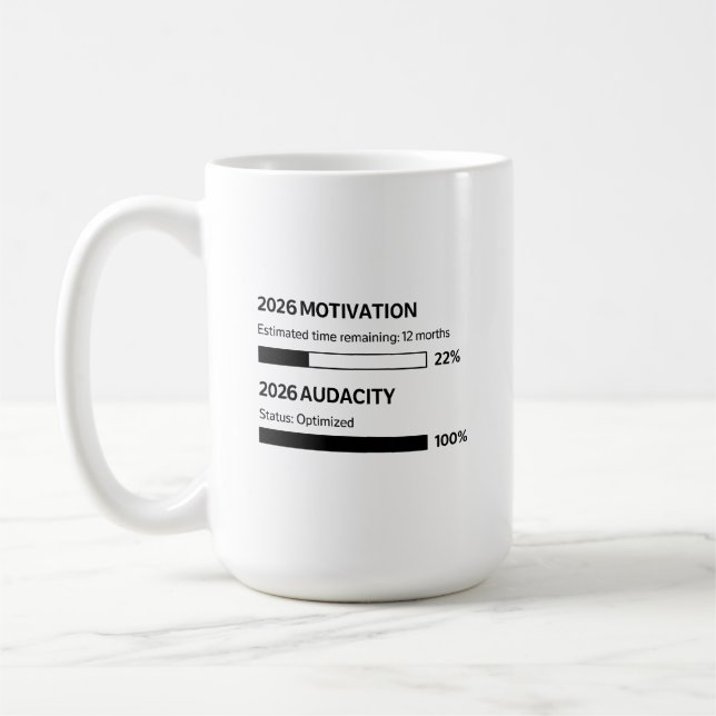 Caneca De Café 2026 Será Meu Ano (Esquerda)