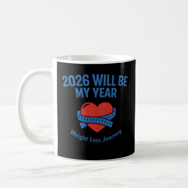 Caneca De Café 2026 Weight Loss (Esquerda)