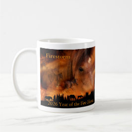 Caneca De Café 2026 Year of the Fire Horse - Firestorm