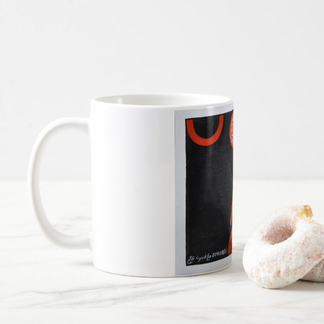 Caneca De Café 20/ La justice (Com Donut)