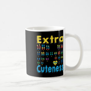 Caneca De Café 21 Xx Sindroma Extra Cromossoma Rapariga Mundo Aba