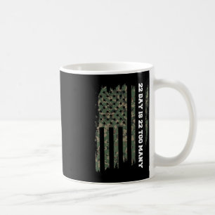 Caneca De Café 22 A Dia Veterano Vive Matéria Exército Suicídio A