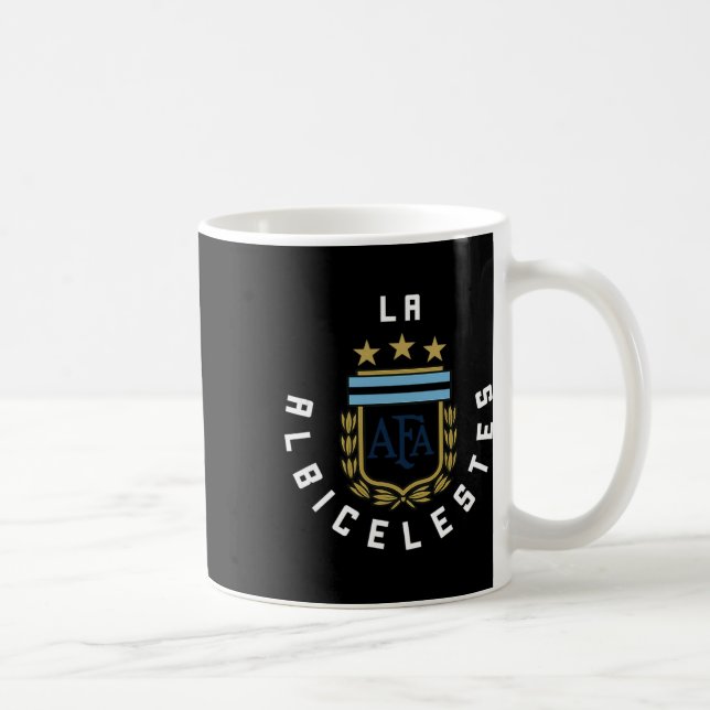 Caneca De Café 2425 Bandeira Argentina Kit de Camisa de Futebol E (Direita)