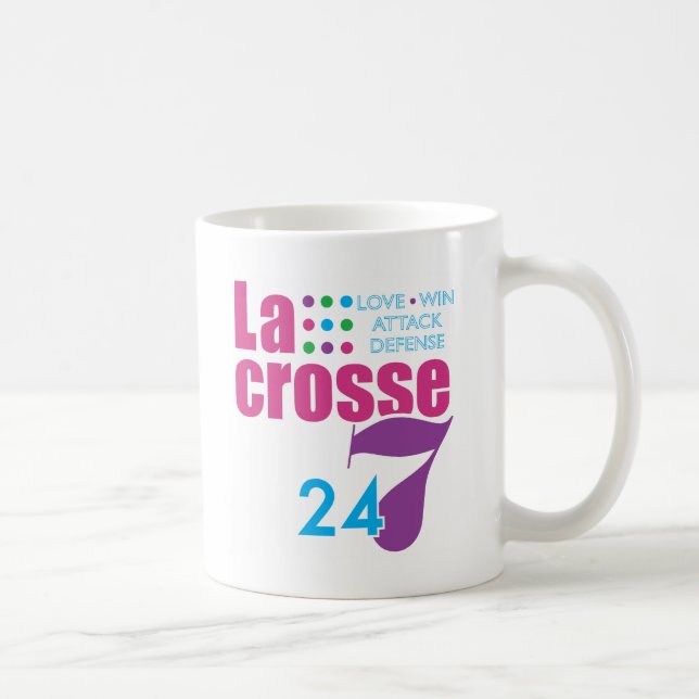 Caneca De Café 24/7 de Lacrosse (Direita)