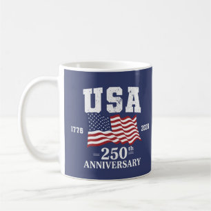 Caneca De Café 250º Aniversário dos EUA