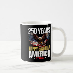 Caneca De Café 250 Aniversário EUA Patriótico 4 de Julho 2026