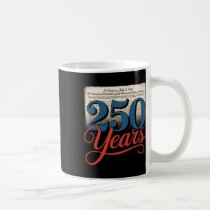 Caneca De Café 250 Anos 1776 Declaração De Independência Usa Gif