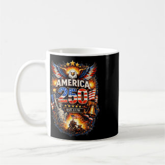 Caneca De Café 250 Anos Americano 1776 2026 250º Aniversário EUA 