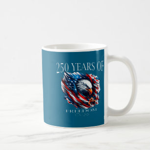 Caneca De Café 250 Anos Americano 1776 2026 Design