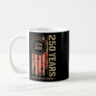 Caneca De Café 250 Anos Aniversário da América 250º Independência