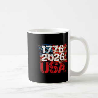 Caneca De Café 250 Anos Aniversário da América Independência 250º