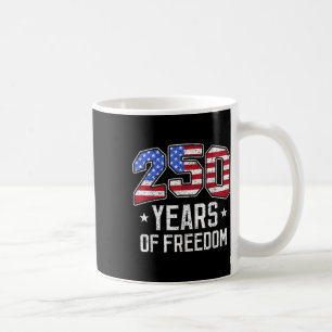 Caneca De Café 250 Anos de Liberdade 250.º aniversário América Ba