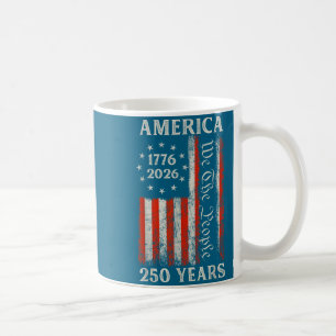 Caneca De Café 250 anos de liberdade nós o povo américa
