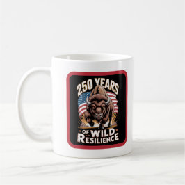 Caneca De Café 250 Years of Wild Resilience Bison