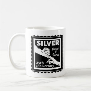 Caneca De Café 25 anos de prata
