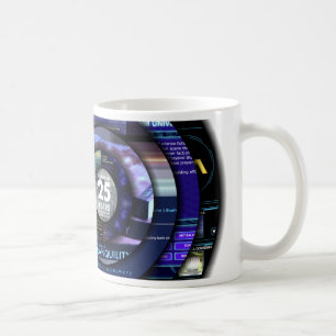 Caneca De Café 25 Anos do Projeto Universo Orion's Arm