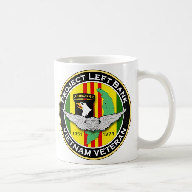 Caneca De Café 265th RRC - Um PLB 2 - ASA Vietnam (Direita)