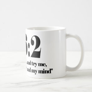 Caneca De Café 26:2 do salmo