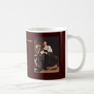 Caneca De Café 26 de novembro. Catherine de Alexandria