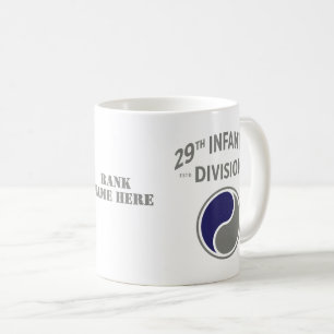 Caneca De Café 29ª Divisão de Infantaria Militar dos Estados Un