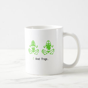 Caneca De Café 2 sapos inoperantes