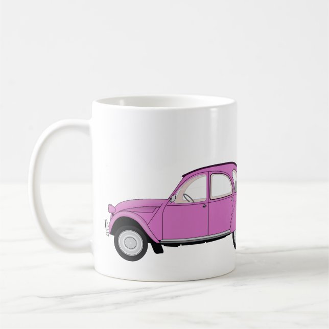 Caneca De Café 2CV - o pato - a lenda (Esquerda)
