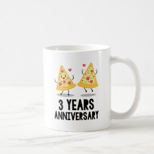 Caneca De Café 3º aniversário 3 anos
