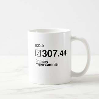 Caneca De Café 307,44, hypersomnia preliminar