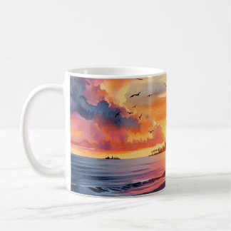 Caneca de Café 325ml Pôr do Sol