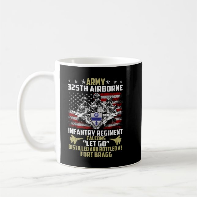 Caneca De Café 325th Airborne Infantry Regiment  (Esquerda)