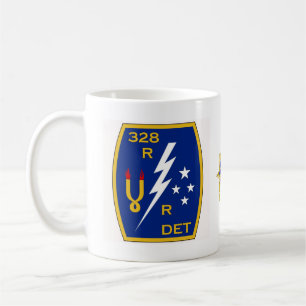 Caneca De Café 328th Pesquisa de rádio Det - veterano 2 do ASA
