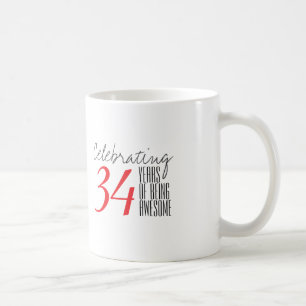 Caneca De Café 34 anos de ser impressionante